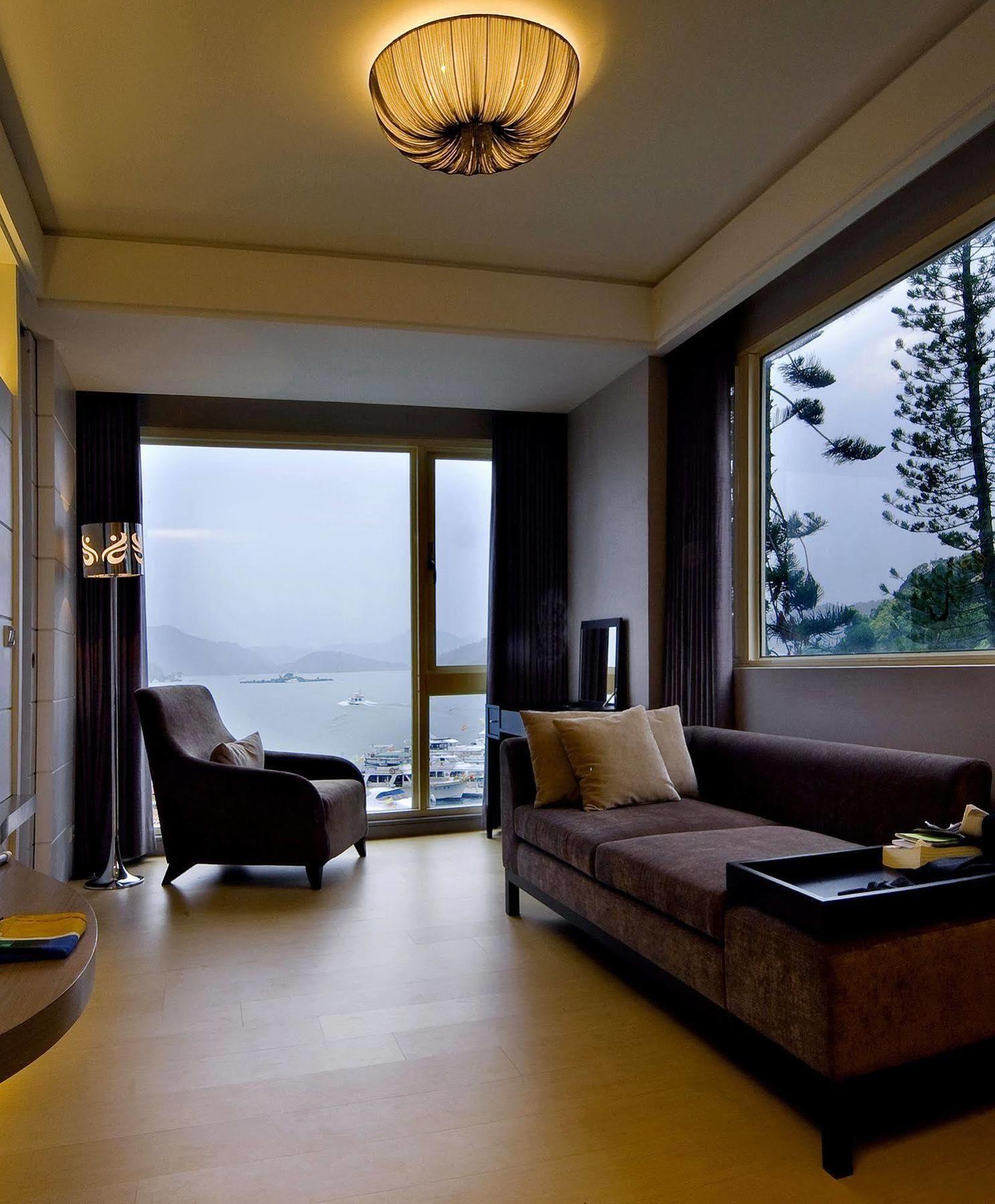 Spa Home Sun Moon Lake Luxury Lakeside Hotel Yuchi Luaran gambar