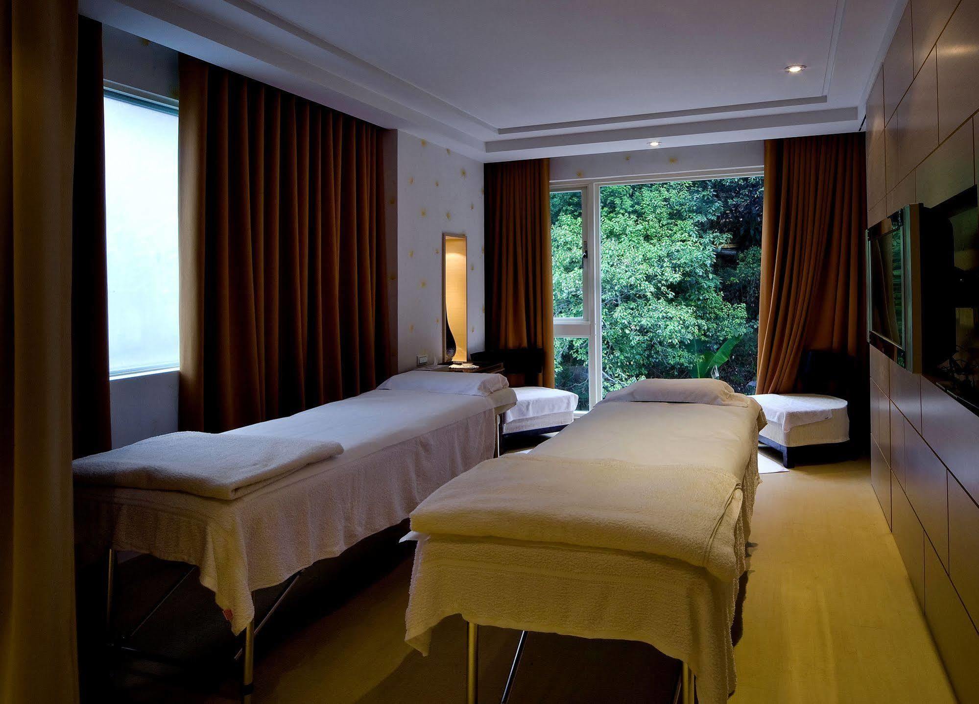 Spa Home Sun Moon Lake Luxury Lakeside Hotel Yuchi Luaran gambar